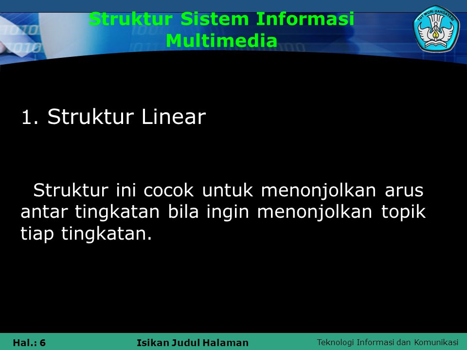 Struktur Sistem Informasi Multimedia