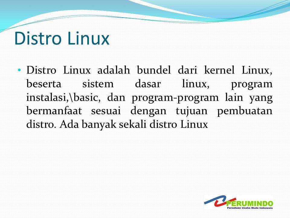 Distro Linux