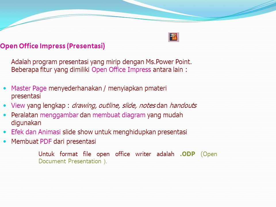 Open Office Impress (Presentasi)