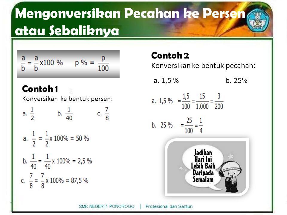 Pecahan Desimal Persen Skala Perbandingan Ppt Download