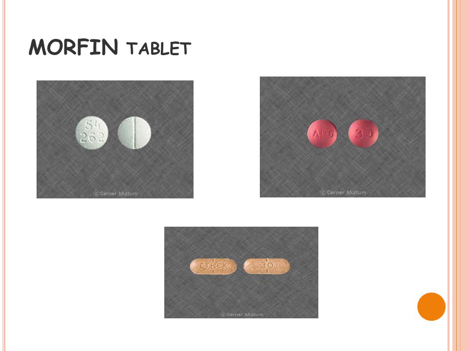 MORFIN tablet