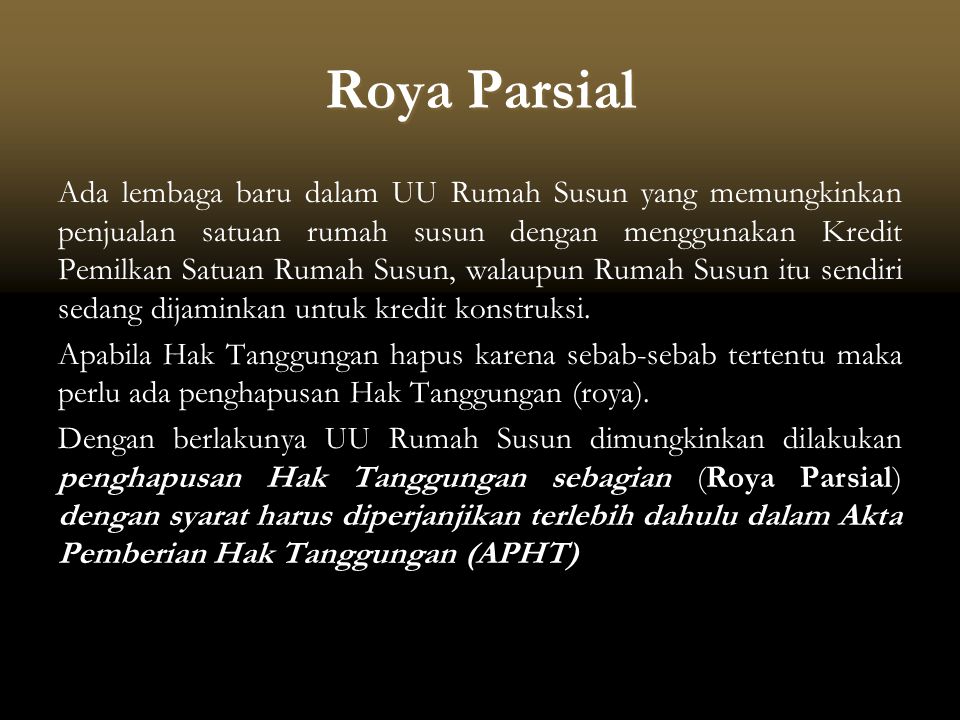 Roya Parsial