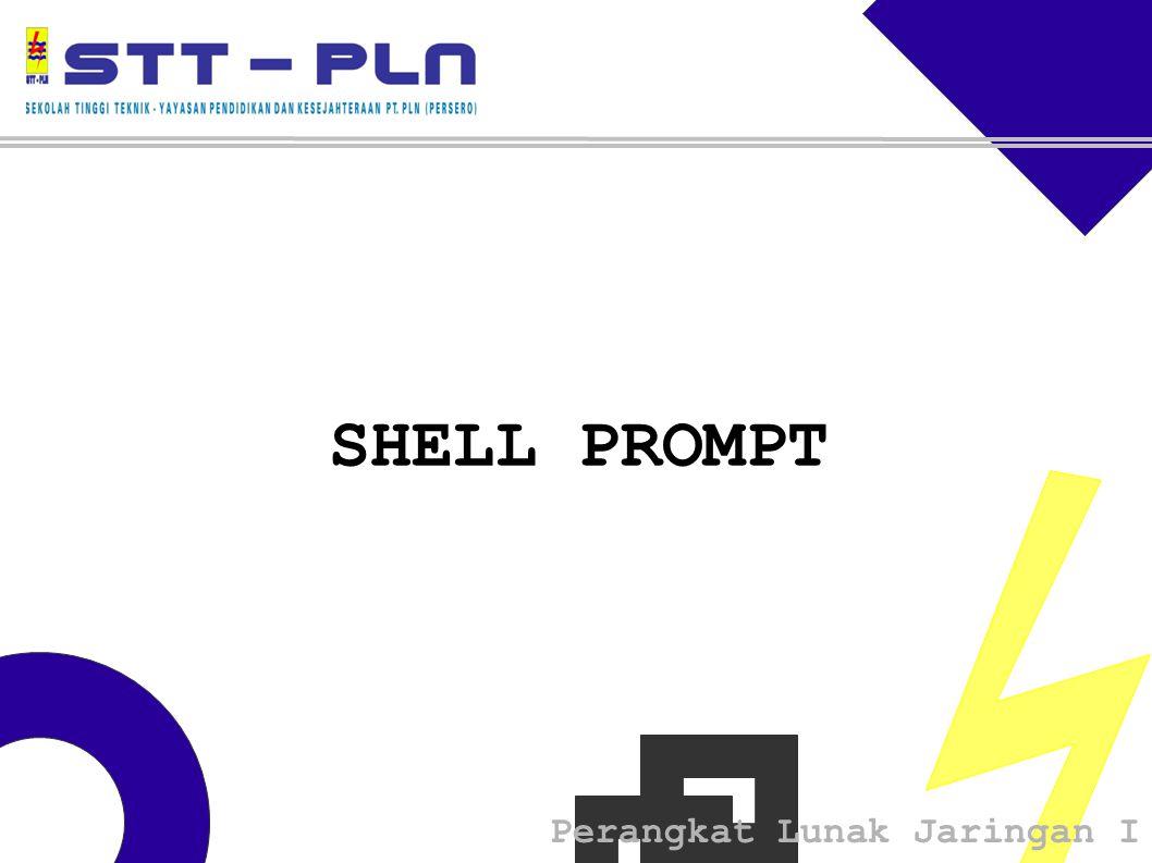 SHELL PROMPT 1