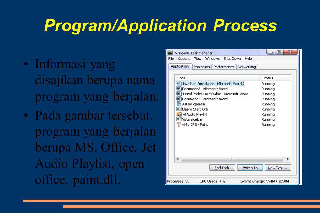 Program/Application Process
