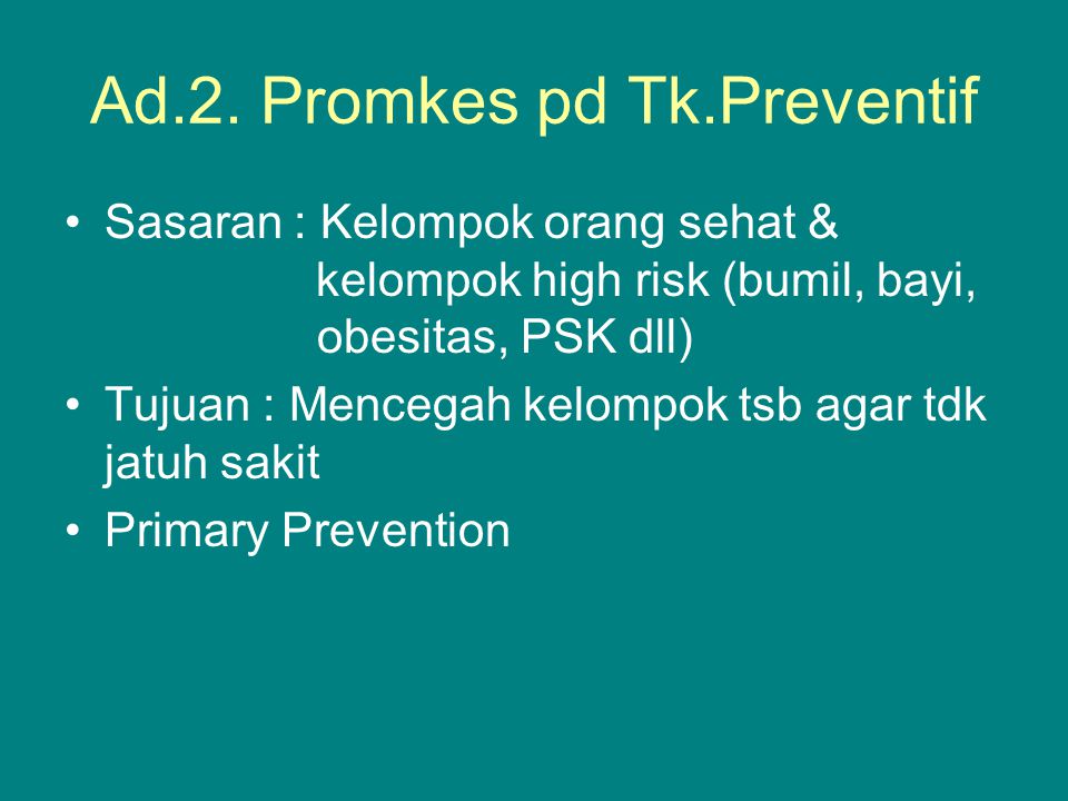 Ad.2. Promkes pd Tk.Preventif