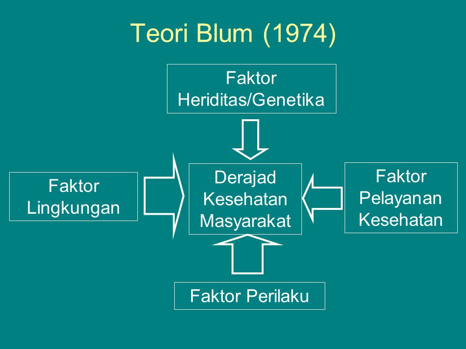 Teori Blum (1974) Faktor Heriditas/Genetika