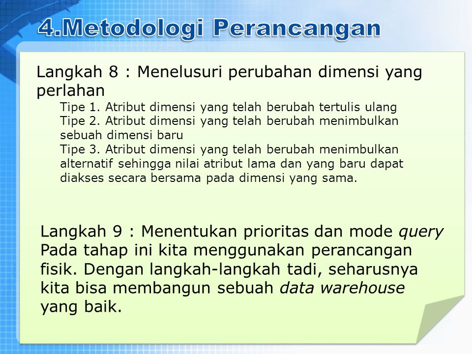 4.Metodologi Perancangan