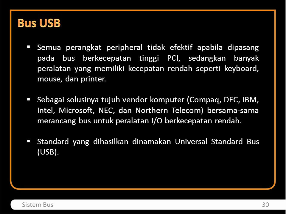 Bus USB