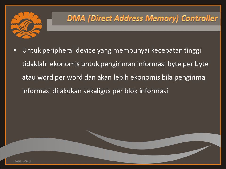 DMA (Direct Address Memory) Controller