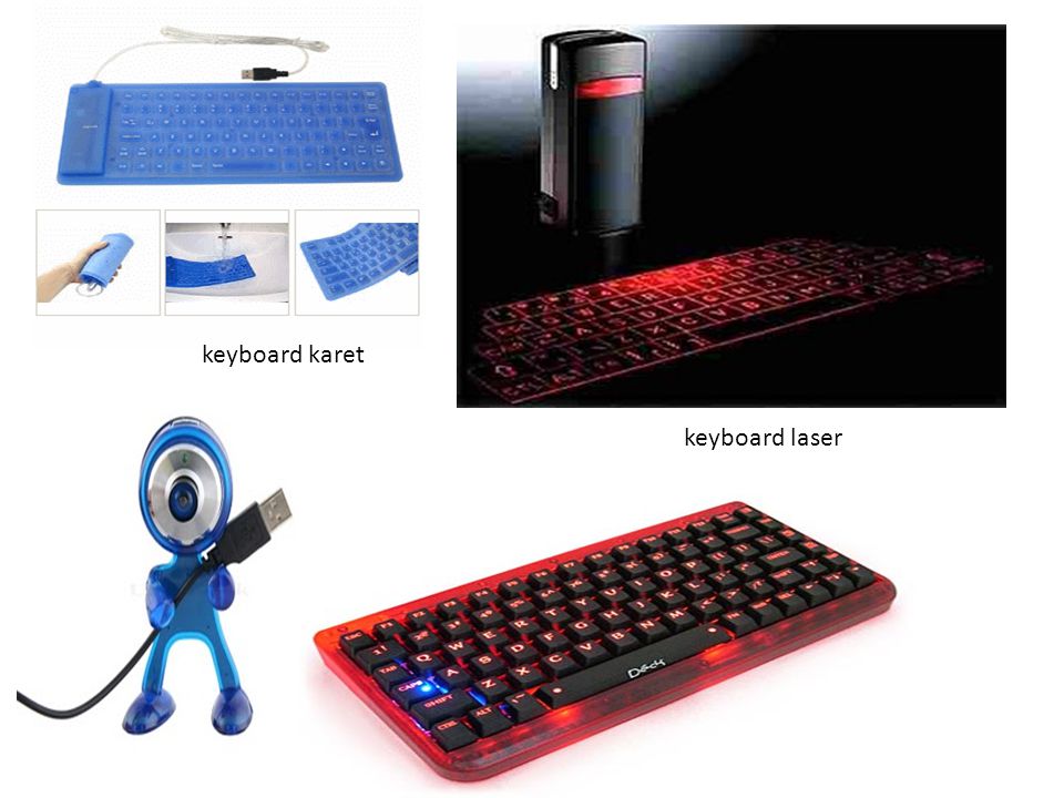 keyboard karet keyboard laser