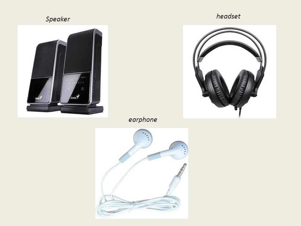 headset Speaker earphone