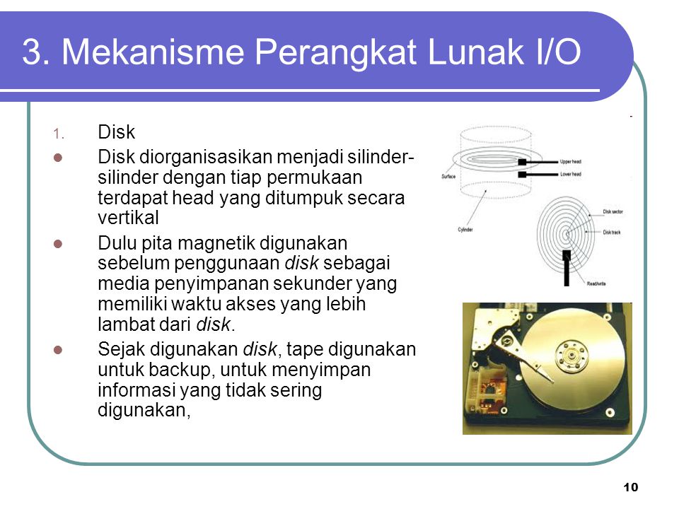 3. Mekanisme Perangkat Lunak I/O