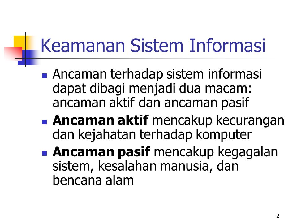 Keamanan Sistem Informasi