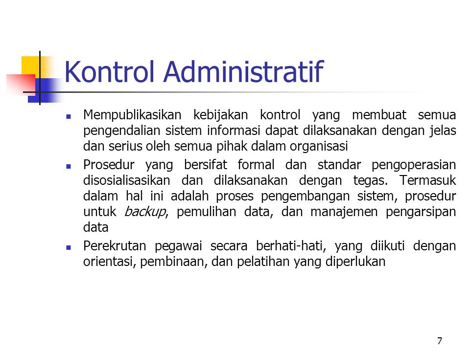 Kontrol Administratif