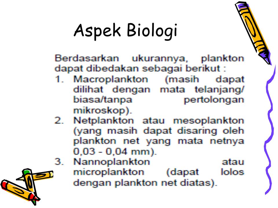 Aspek Biologi