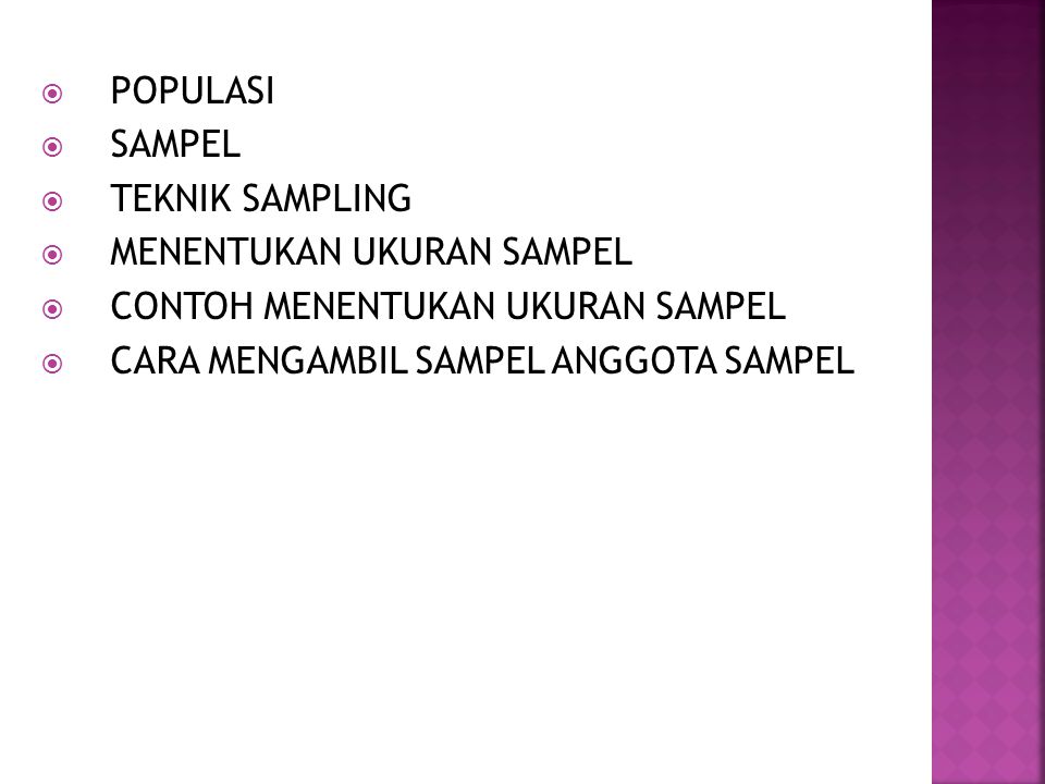 Populasi Dan Sampel Ppt Download