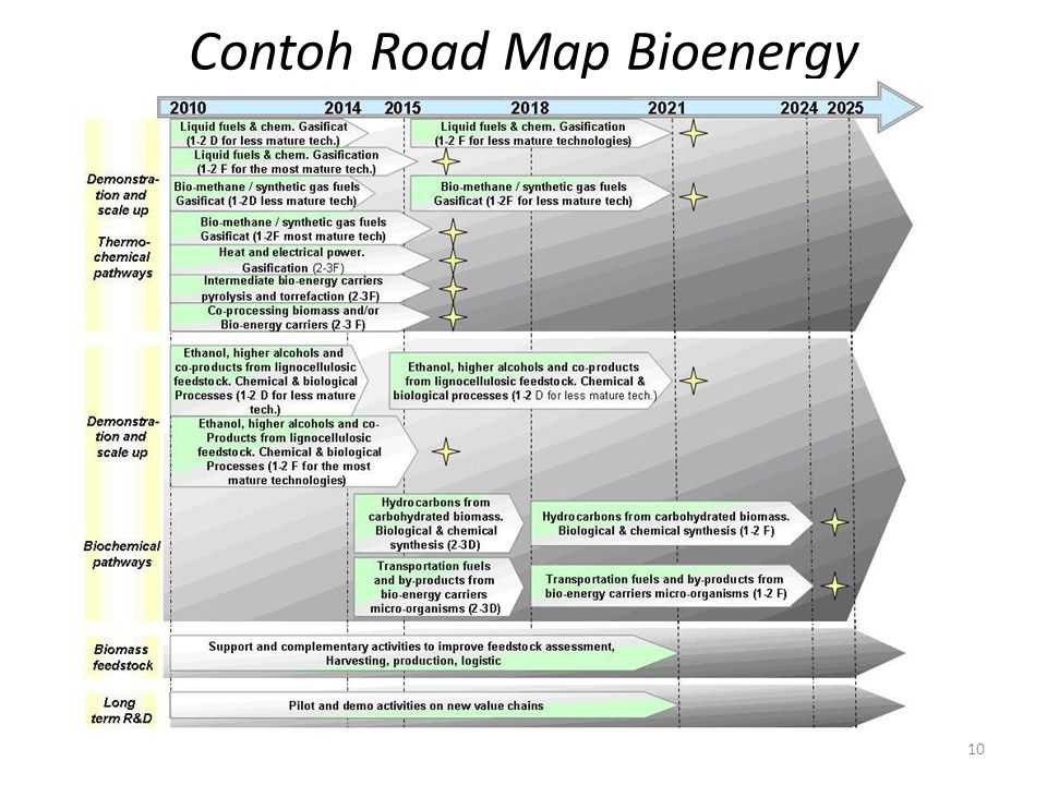 Contoh Road Map Bioenergy
