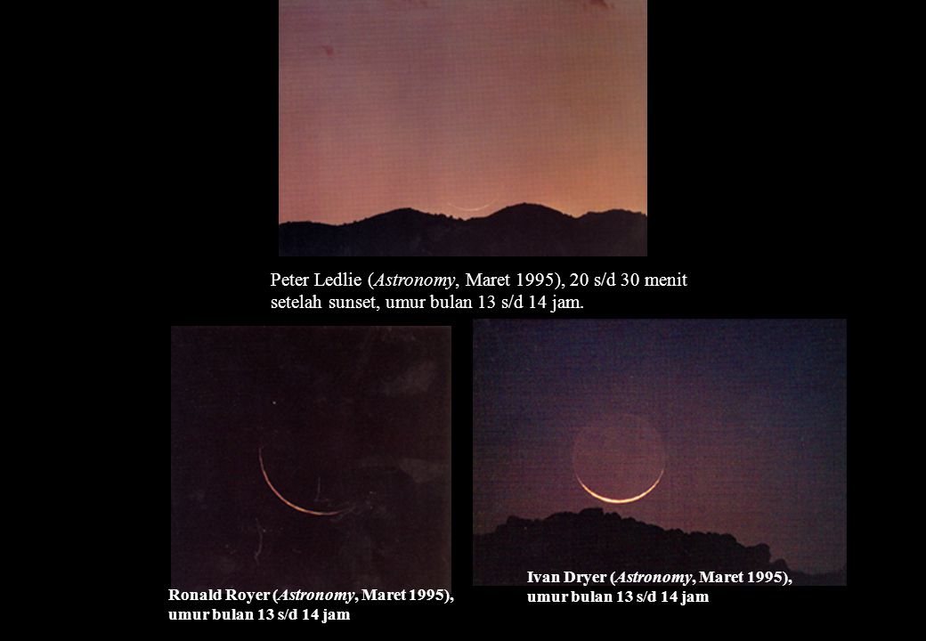 Peter Ledlie (Astronomy, Maret 1995), 20 s/d 30 menit