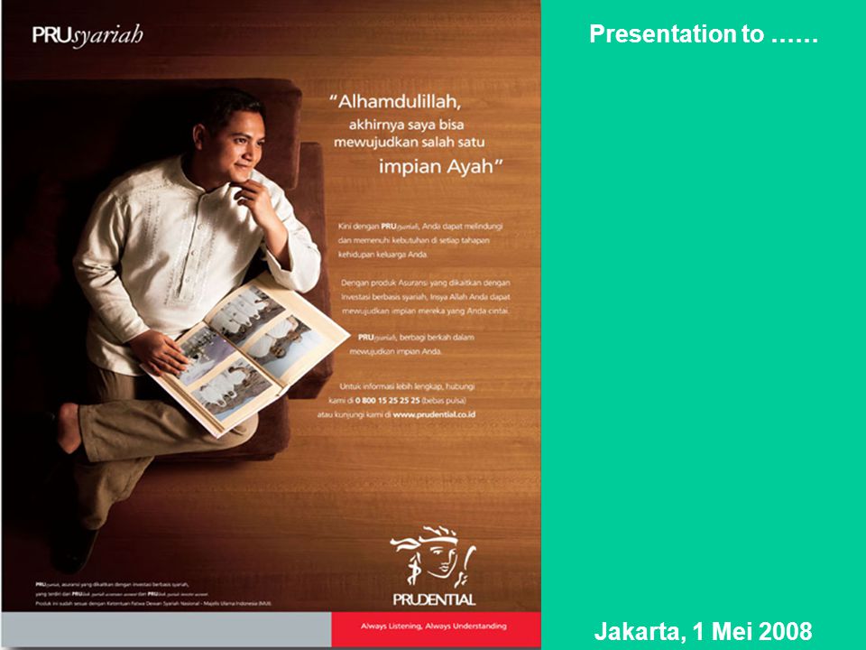 Presentation to …… Jakarta, 1 Mei 2008