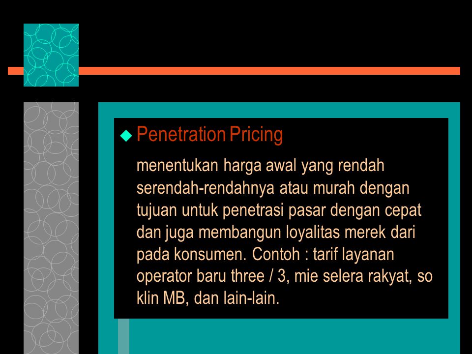 Penetration Pricing