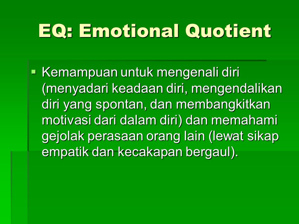 Iq Eq Sq Ppt Download