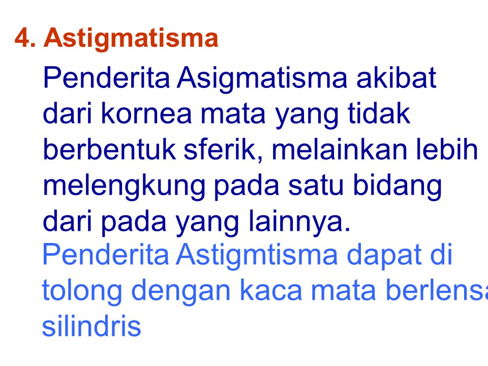 4. Astigmatisma