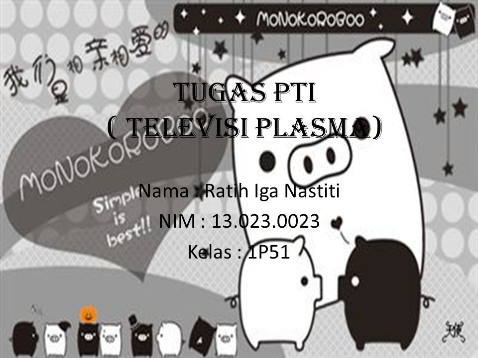 TUGAS PTI ( Televisi Plasma)