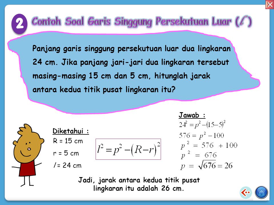 Diketahui Jarak Antara Pusat Lingkaran A Dan B Adalah 7 - Data Dikdasmen