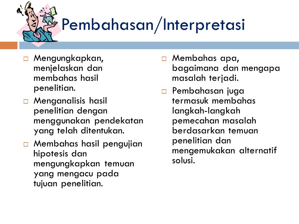 13 Contoh Bab 4 Pembahasan