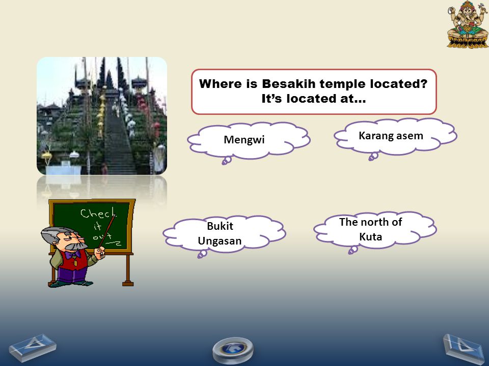 Where is Besakih temple located