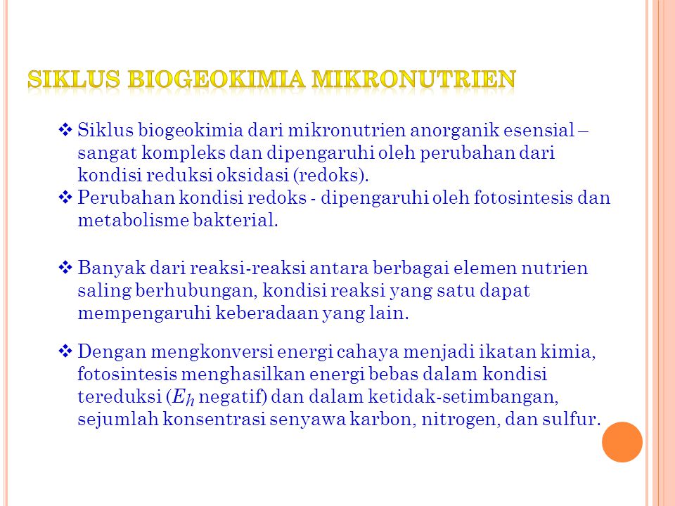 Siklus biogeokimia mikronutrien