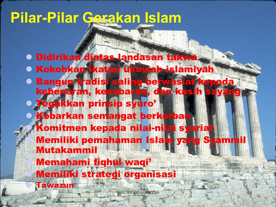 Pilar-Pilar Gerakan Islam