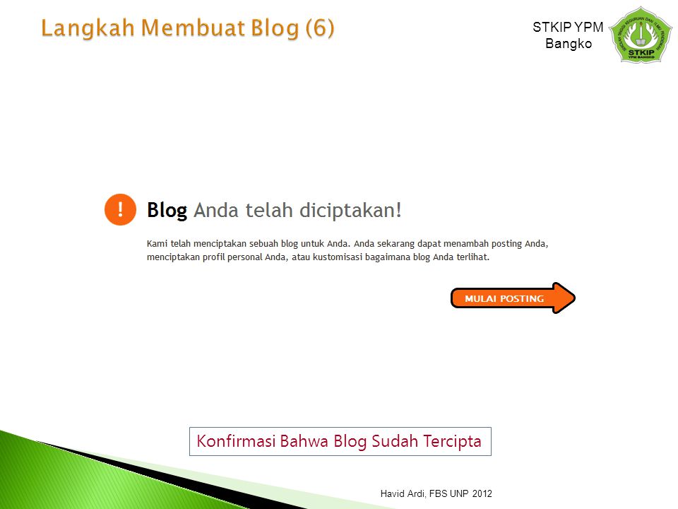 Langkah Membuat Blog (6)