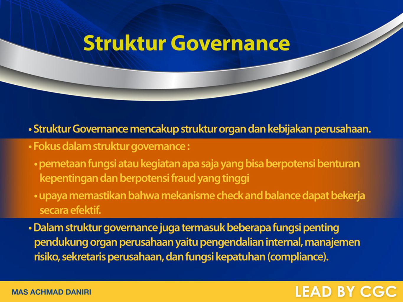 Struktur Governance