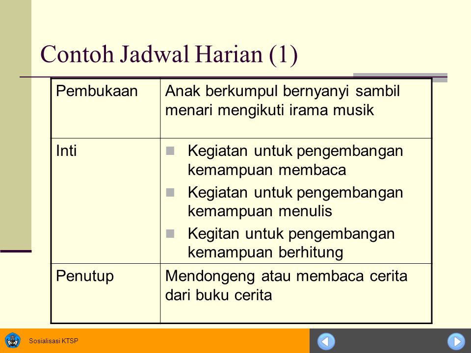 Contoh Jadwal Harian (1)