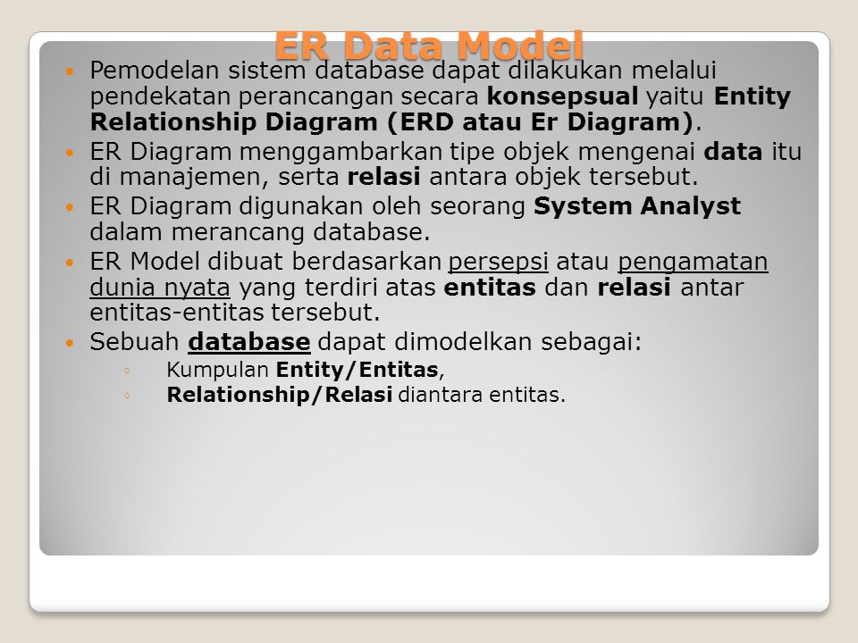 ER Data Model