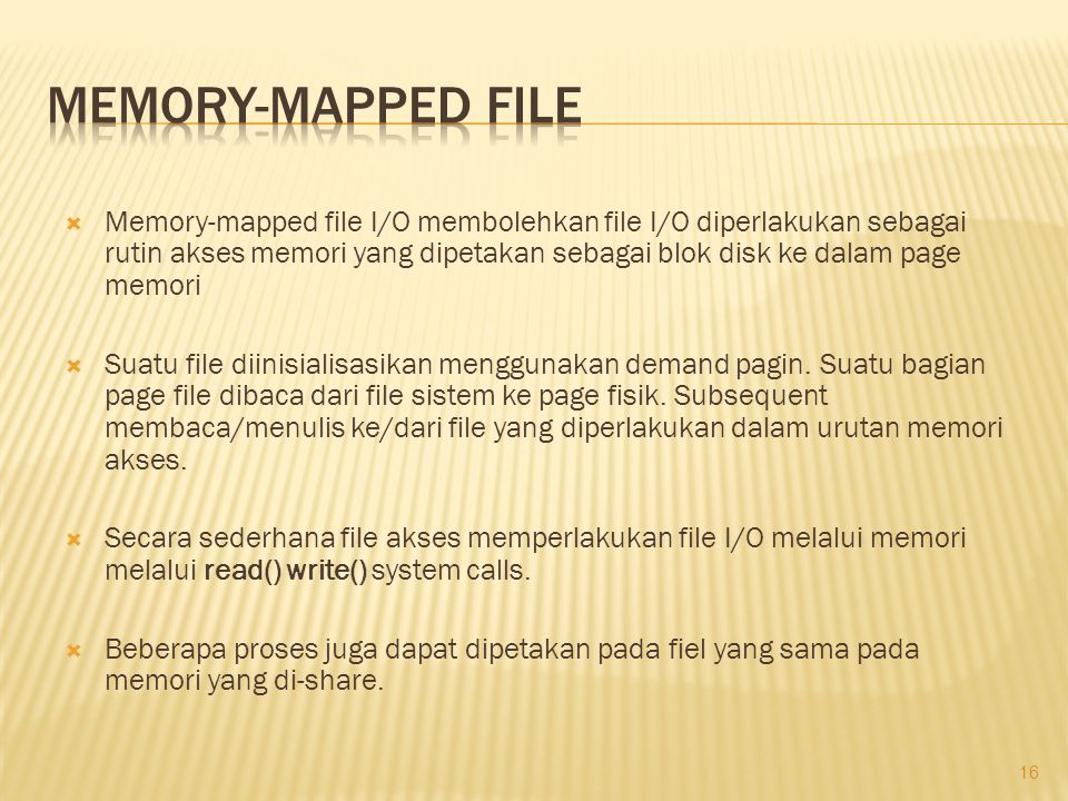 Memory-Mapped File