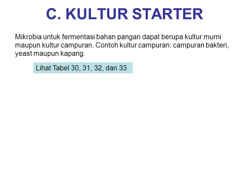 C. KULTUR STARTER