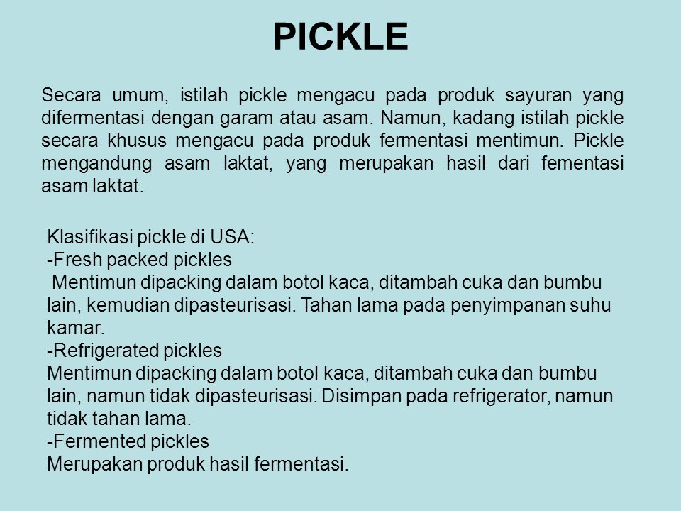 PICKLE