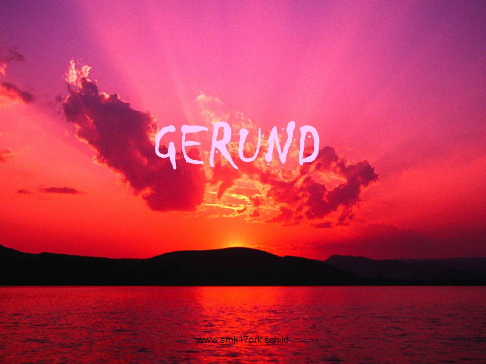 GERUND