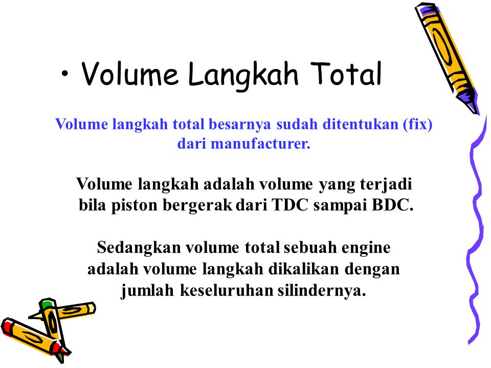 Volume Langkah Total Volume langkah adalah volume yang terjadi