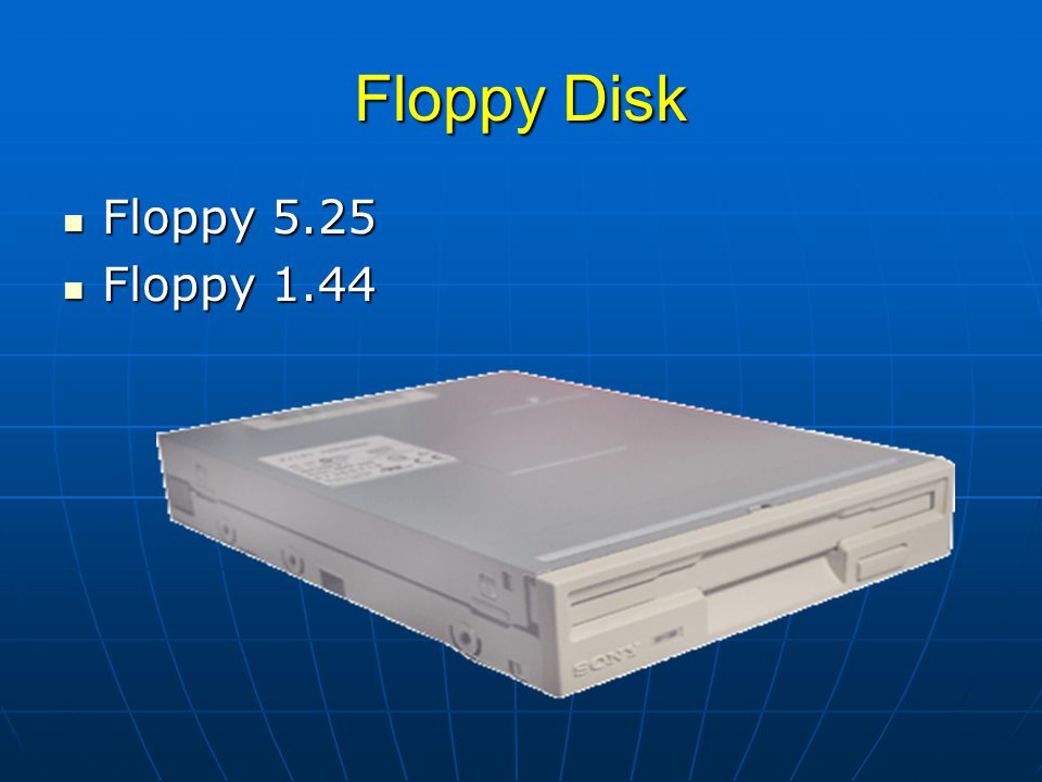 Floppy Disk Floppy 5.25 Floppy 1.44