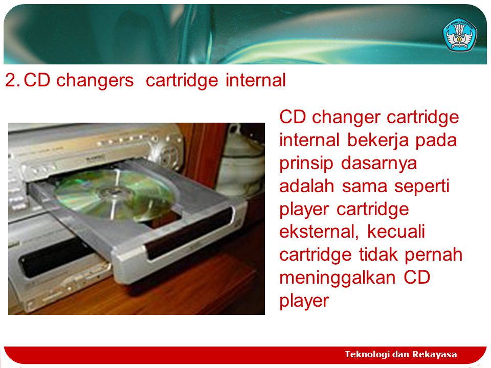 CD changers cartridge internal