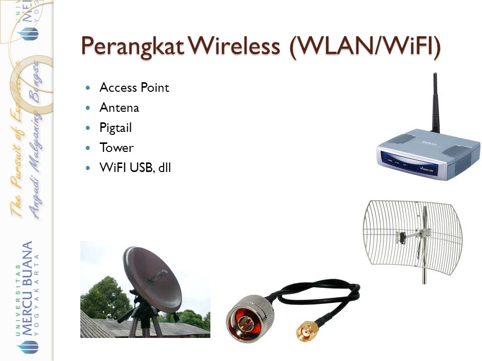 Perangkat Wireless (WLAN/WiFI)