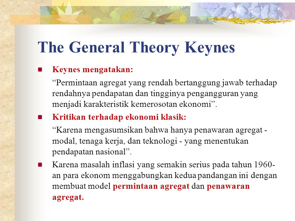 The General Theory Keynes
