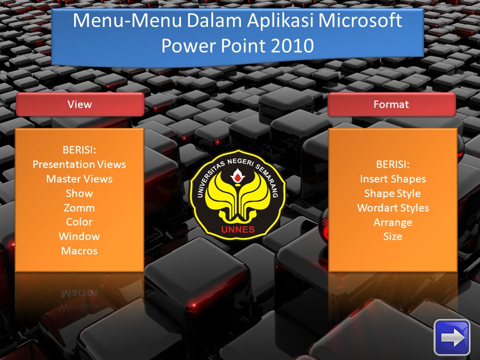 Menu-Menu Dalam Aplikasi Microsoft Power Point 2010
