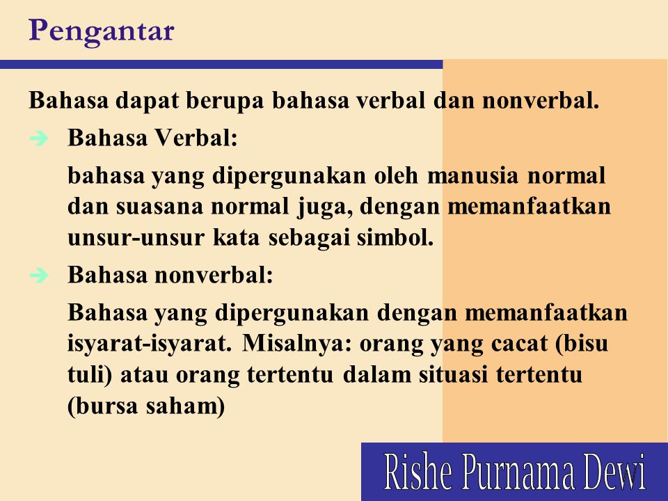 Pengantar Rishe Purnama Dewi