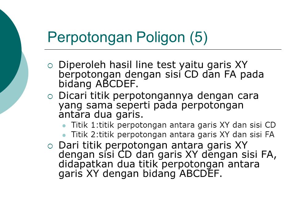 Perpotongan Poligon (5)