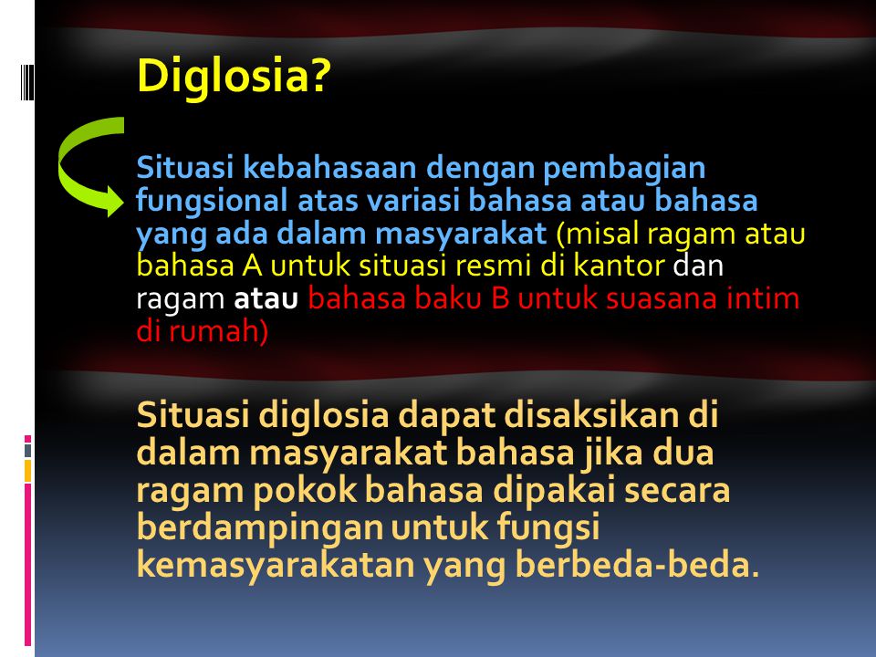 Diglosia