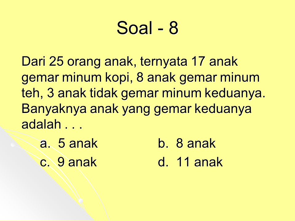 Soal - 8
